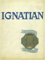 St. Ignatius High School 1958 yearbook cover photo
