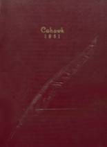 Calmar High School 1951 yearbook cover photo