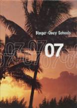 Binger-Oney High School 2007 yearbook cover photo