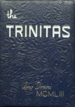 Holy Trinity High School 1953 yearbook cover photo