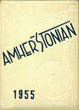 Amherst Steele High School 1955 yearbook cover photo