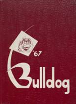 Brandon High School 1967 yearbook cover photo