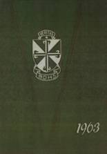 Bishop Donahue High School 1963 yearbook cover photo
