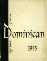 Dominican High School 1955 yearbook cover photo