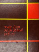 West Linn High School 1972 yearbook cover photo