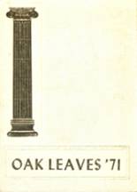 Lone Oak High School 1971 yearbook cover photo