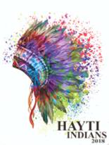 Hayti High School 2018 yearbook cover photo