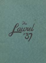 Laurel High School 1937 yearbook cover photo