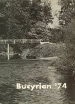 Bucyrus High School 1974 yearbook cover photo