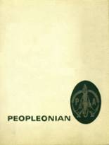 Peoples Academy 1967 yearbook cover photo