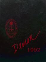 1992 Christiansburg High School Yearbook from Christiansburg, Virginia cover image