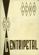 1963 Central Catholic High School Yearbook from Toledo, Ohio cover image