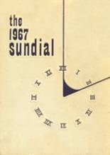 Sunset High School 1967 yearbook cover photo