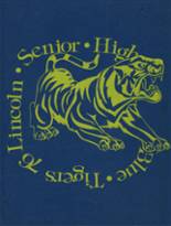 Lincoln High School 1976 yearbook cover photo