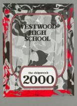 Westwood High School 2000 yearbook cover photo