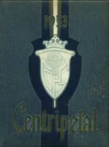 1953 Central Catholic High School Yearbook from Toledo, Ohio cover image
