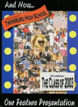Twinsburg High School 2003 yearbook cover photo