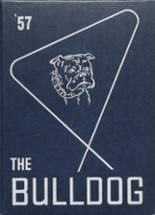 Sutherlin High School 1957 yearbook cover photo