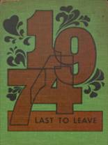 1974 Rochester High School Yearbook from Rochester, Vermont cover image