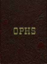 Orchard Park High School 1942 yearbook cover photo