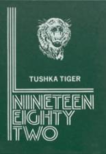 Tushka High School 1982 yearbook cover photo