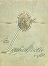 Lourdes High School 1946 yearbook cover photo