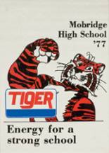 Mobridge High School 1977 yearbook cover photo
