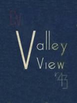 Cassadaga Valley High School 1943 yearbook cover photo