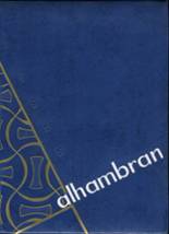 Alhambra High School 1955 yearbook cover photo