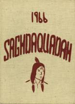 Sauquoit Valley Central High School 1966 yearbook cover photo