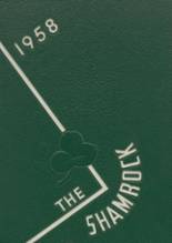 Dublin High School 1958 yearbook cover photo