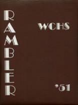 West Carthage High School 1951 yearbook cover photo