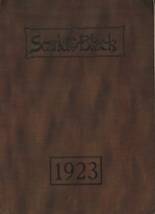 Adel-De Soto-Minburn High School 1923 yearbook cover photo