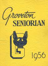 Groveton High School 1956 yearbook cover photo
