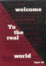 Hollis High School 1999 yearbook cover photo
