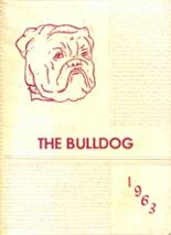 Burgin High School 1963 yearbook cover photo