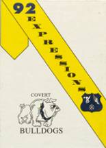 1992 Covert High School Yearbook from Covert, Michigan cover image