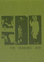 Pendleton High School 1972 yearbook cover photo