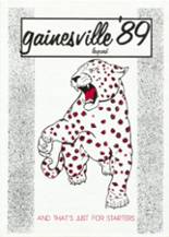 Gainesville High School 1989 yearbook cover photo