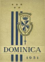 St. Dominic Academy 1951 yearbook cover photo