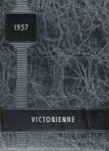 Notre Dame des Victoires School 1957 yearbook cover photo