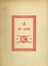 Jefferson Area High School 1950 yearbook cover photo