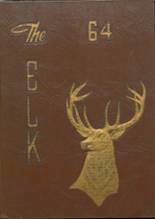 Elk City High School 1964 yearbook cover photo