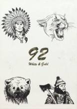 1992 Siskiyou Christian School Yearbook from Mt. shasta, California cover image