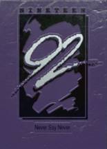 1992 Clear Creek High School Yearbook from Idaho springs, Colorado cover image