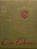 Ecru High School 1952 yearbook cover photo