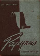Pendleton High School 1941 yearbook cover photo