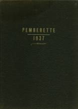 Pemberville High School 1937 yearbook cover photo