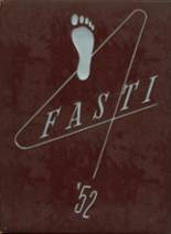 Chaffey High School 1952 yearbook cover photo