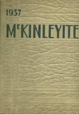 McKinley High School 1937 yearbook cover photo